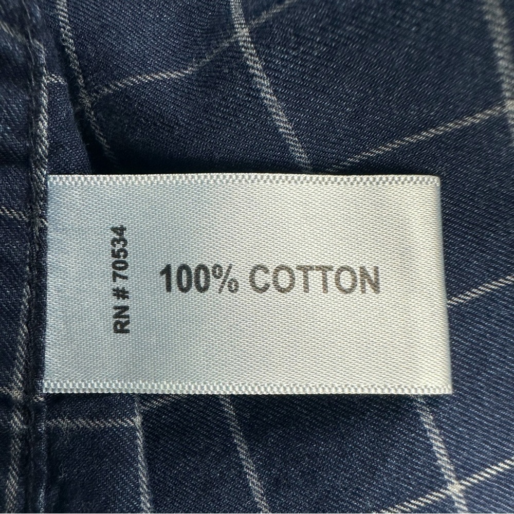 Orvis Men’s Blue Plaid Button Down Long Sleeve Top Size Large - Picture 6 of 7